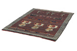 Gabbeh - Qashqai Persian Rug 181x132 - Picture 2