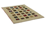 Gabbeh Persian Rug 180x124 - Picture 1