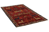 Gabbeh - Qashqai Persian Rug 216x122 - Picture 1