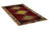 Gabbeh - old Persian Rug 190x101 - Picture 1