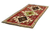 Gabbeh - Qashqai Persian Rug 249x118 - Picture 2