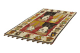 Gabbeh - Qashqai Persian Rug 239x123 - Picture 2