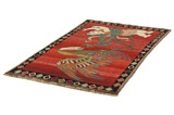 Gabbeh - Qashqai Persian Rug 200x118 - Picture 2