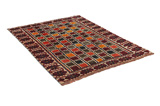 Gabbeh - Bakhtiari Persian Rug 187x140 - Picture 1