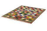 Gabbeh - Bakhtiari Persian Rug 132x112 - Picture 2