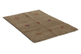 Gabbeh - Qashqai Persian Rug 141x102 - Picture 1
