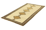 Gabbeh - Qashqai Persian Rug 226x112 - Picture 2