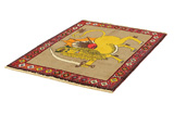 Kashkooli - Gabbeh Persian Rug 140x104 - Picture 2