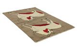 Gabbeh - Qashqai Persian Rug 210x148 - Picture 1