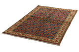 Gabbeh Persian Rug 205x140 - Picture 2