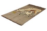 Gabbeh - Qashqai Persian Rug 188x102 - Picture 2