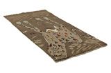 Gabbeh - Qashqai Persian Rug 195x100 - Picture 1