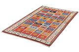 Lori - Bakhtiari Persian Rug 206x127 - Picture 2