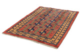 Gabbeh Persian Rug 205x142 - Picture 2