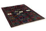 Gabbeh Persian Rug 187x136 - Picture 1