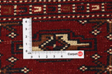 Yomut - Bokhara Persian Rug 103x112 - Picture 4