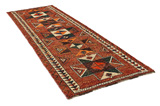 Bakhtiari - Qashqai Persian Rug 398x130 - Picture 1
