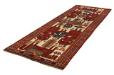 Bakhtiari - Qashqai Persian Rug 397x135 - Picture 2