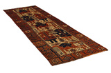 Bakhtiari - Qashqai Persian Rug 374x117 - Picture 1