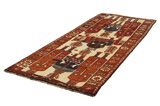 Bakhtiari - Qashqai Persian Rug 343x137 - Picture 2