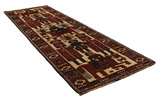 Bakhtiari - Qashqai Persian Rug 458x145 - Picture 1