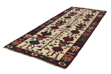 Bakhtiari - Qashqai Persian Rug 414x149 - Picture 2