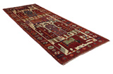 Bakhtiari - Qashqai Persian Rug 361x137 - Picture 1