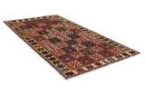 Bakhtiari - old Persian Rug 282x148 - Picture 1