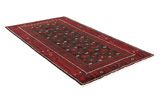 Baluch - Turkaman Persian Rug 242x135 - Picture 1