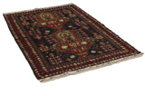 Kurdi Persian Rug 202x133 - Picture 1