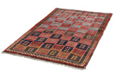 Gabbeh Persian Rug 202x128 - Picture 2