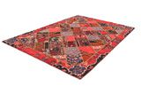 Patchwork Persian Rug 301x213 - Picture 2
