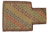 Qashqai - Saddle Bag Persian Rug 54x38 - Picture 1