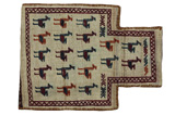 Qashqai - Saddle Bag Persian Rug 48x37 - Picture 1