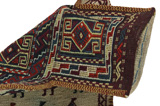 Qashqai - Saddle Bag Persian Rug 45x36 - Picture 2