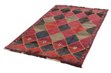 Gabbeh Persian Rug 217x125 - Picture 2