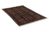 Baluch - Turkaman Persian Rug 136x100 - Picture 1