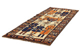 Bakhtiari Persian Rug 340x127 - Picture 2