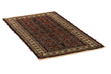 Baluch - Turkaman Persian Rug 130x73 - Picture 1