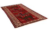Koliai - Kurdi Persian Rug 251x146 - Picture 1