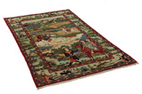 Kashan Persian Rug 218x128 - Picture 1