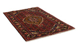Bijar - Kurdi Persian Rug 213x132 - Picture 1