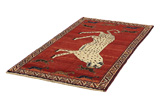 Kashkooli - Gabbeh Persian Rug 200x107 - Picture 2
