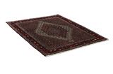 Senneh - Kurdi Persian Rug 160x128 - Picture 1