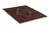 Senneh - Kurdi Persian Rug 160x126 - Picture 1